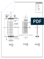 1 Detail - Detail A Top View - B Section - : Legends & Abbrivations