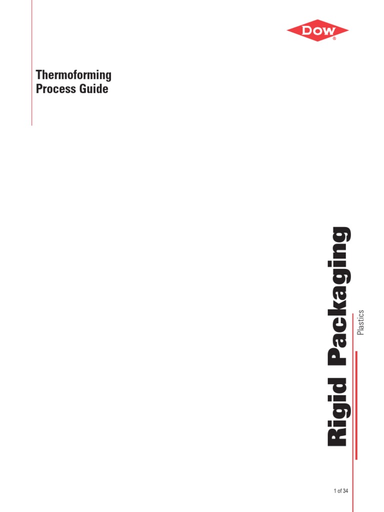 Thermoforming Process Guide PDF | PDF | Sheet Metal | Polystyrene
