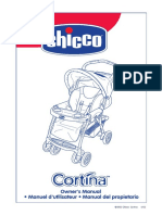 Chicco Cortina Stroller Owner's Manual PDF