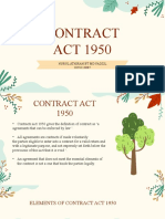 Contract Act 1950 essential elements