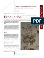 Production: Without Marine Proteins in A Biofloc System