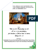 Perayaan Natal Remaja Dan Naposobulung