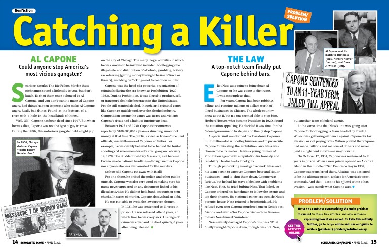 Alcapone Pdf Al Capone Crime Violence