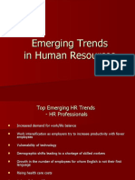 Emerging Trends in Human Resources
