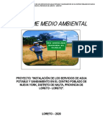 Informe Medio Ambiental