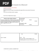 Bonds Payable Issued at A Discount