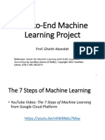 End-to-End Machine Learning Project: Prof. Gheith Abandah