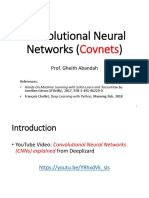 Convolutional Neural Networks : Covnets