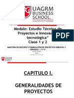 Estudio Técnico de Proyectos e Innovación Tecnológica