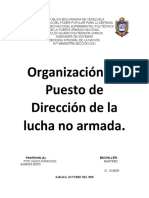 Organización de Los Puestos de Dirección de Los Órganos de Dirección
