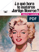 ¿A Que Hora Te Mataron, Marilyn Monroe - PDF