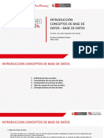 1 - Introd. Conc. Base Datos - 1 - Geomatica - Sesion 01