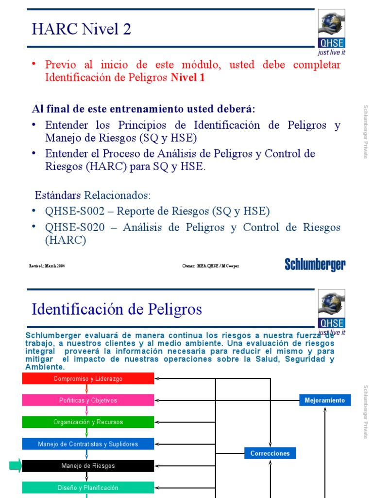 Hazard Identificaction Level2 Spanish | PDF | Riesgo | Probabilidad