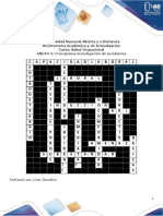 Anexo 5 - Crucigrama Investigación de Accidentes - OVIN PENAGOS