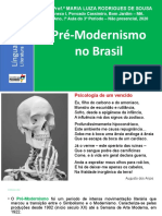 Pré-Modernismo No Brasil