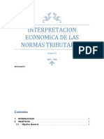 Interpretacion Economica