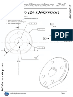 Application 24 Dessin de définition