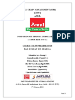 Supply Chain Strategies of Amul