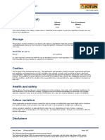 Packaging (Typical) : Technical Data Sheet Pilot II