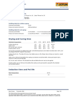 Drying and Curing Time: Technical Data Sheet Hardtop AS