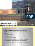 Accounting Costing Methods: Aerojet Rocketdyne Case Study
