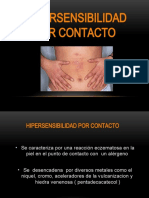 hipersensibilidad por contacto