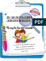 El Maravilloso Mundo Bíblico Semana 2 Yo Soy La Luz Del Mundo