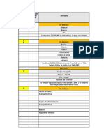 Diario único mayor con asientos contables