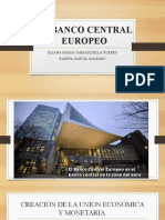 El Banco Central Europeo Diapositivas