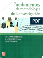 Fundamentos de Metodologia de La Investigcion (Roberto Hernandez Sampieri)