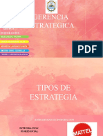 Tipos de Estrategia