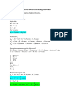 Ecuaciones Diferenciales de Segundo Orden