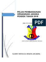 Pelan Pembangunan Organisasi Tusza 2018 - KRS