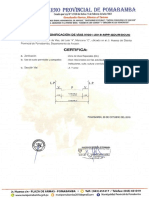 CERTIFICADO DE ZONIFICACION DE VIAS N°001-2018-MPP-GDUR-DCUC