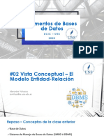 EBD - 2020 - 02 - Modelo - Entidad - Relacion PDF