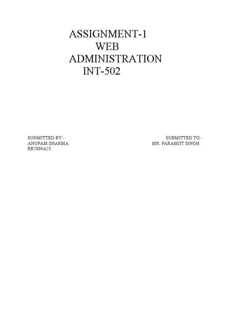IIS Configuration and Management Guide | PDF | Internet Information ...
