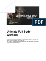Ultimate Calisthenics Full Body Workout PDF