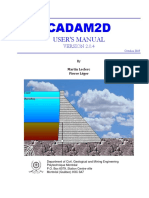 CADAM2D User Manual PDF