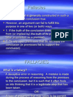 Lecture 6 - Fallacies - 08-09