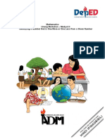 RBI Script Mathematics 1 Q1 Module 2 Identifying Number That Is One More or One Less From A Given Number Edited