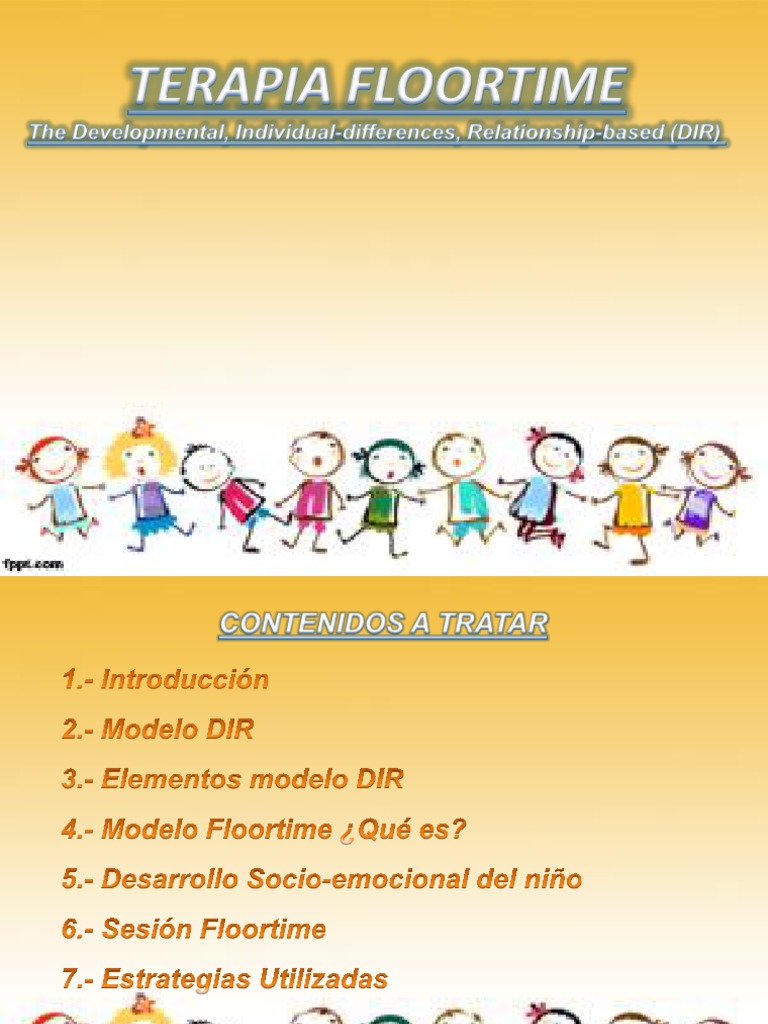 Modelo DIR y Floortime para NNEE | PDF | Las emociones | Comunicación