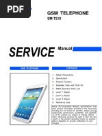 SERVICE MANUAL GSM SM-T210