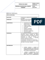 F-GTH-31 Perfil Ocupacional