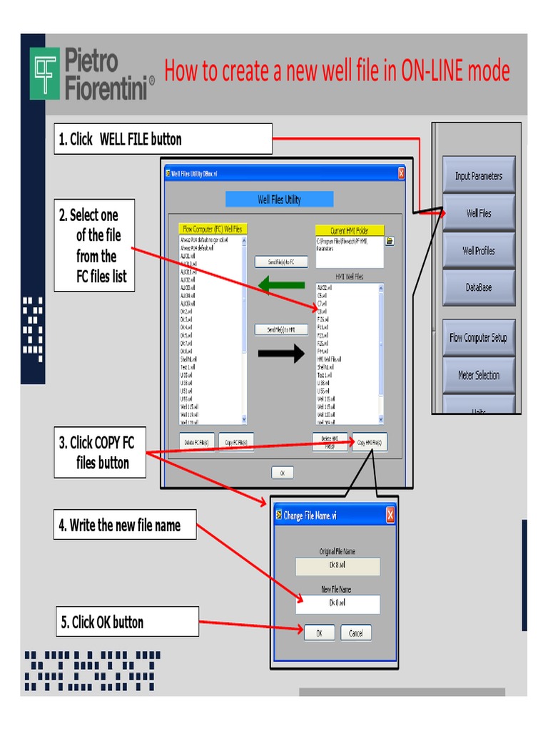 Create and Modify Well Files Guide | PDF