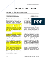 La idea de cuidado en Leonardo Boff - Macarena Alamo Santos