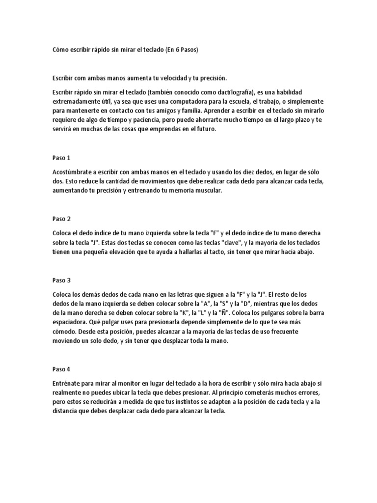 PROGRAMAS PARA APRENDER A ESCRIBIR EN EL TECLADO SIN MIRAR visual data 2