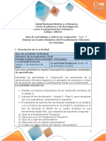 Paso 5 - Diseñar Un Cuadro Sinóptico Del Procedimiento Tributario en Colombia