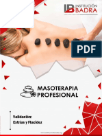 VALIDACIÓN - Estrías y Flacidez, Masoterapia