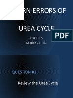 Biochem Inborn Errors of Urea Cycle Part 1