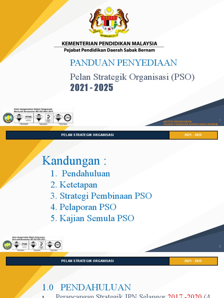 Panduan Penyediaan PSO 20212025 SEKOLAH PDF